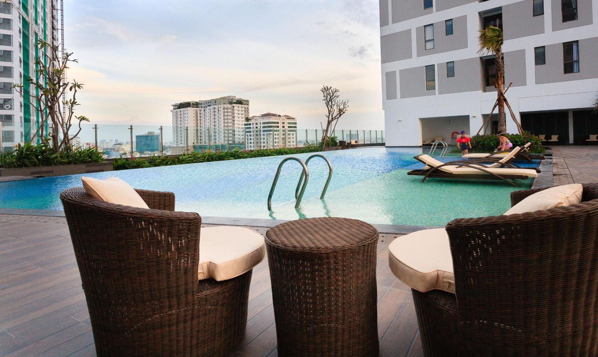 Elysium Cbd Rivergate Apartment - Pool - Free 4G Sim For 3 Nights Ho-Chi-Minh-Stadt Exterior foto